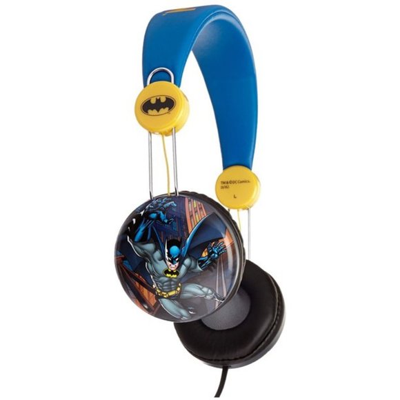 DC Comics Batman Over The Ear Kids Headphones New! - Picture 5 of 9
